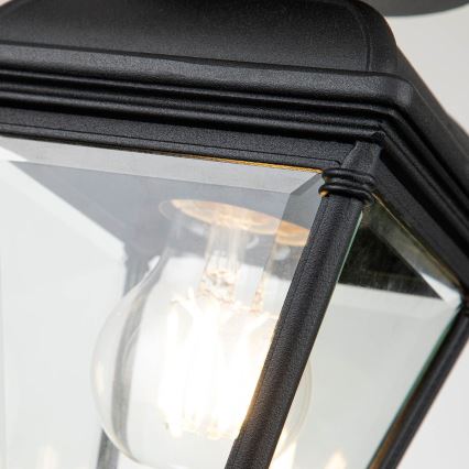 Elstead - BAYVIEW Outdoor Ceiling Light 1xE27/60W/230V IP44, Black