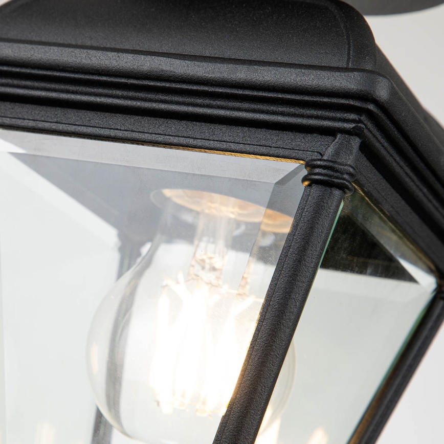 Elstead - BAYVIEW Outdoor Ceiling Light 1xE27/60W/230V IP44, Black