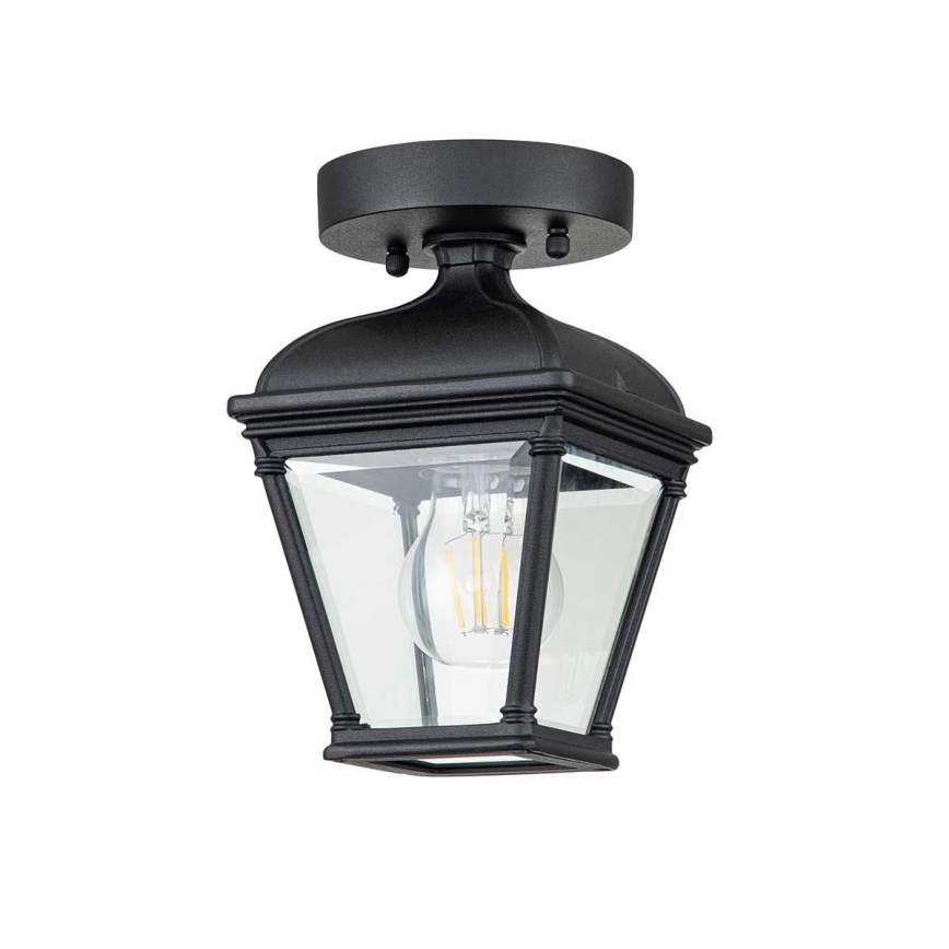 Elstead - BAYVIEW Outdoor Ceiling Light 1xE27/60W/230V IP44, Black