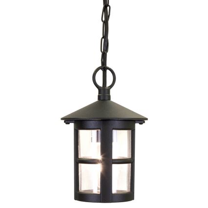 Elstead BL21B-BLACK - Outdoor chandelier HEREFORD 1xE27/100W/230V IP43