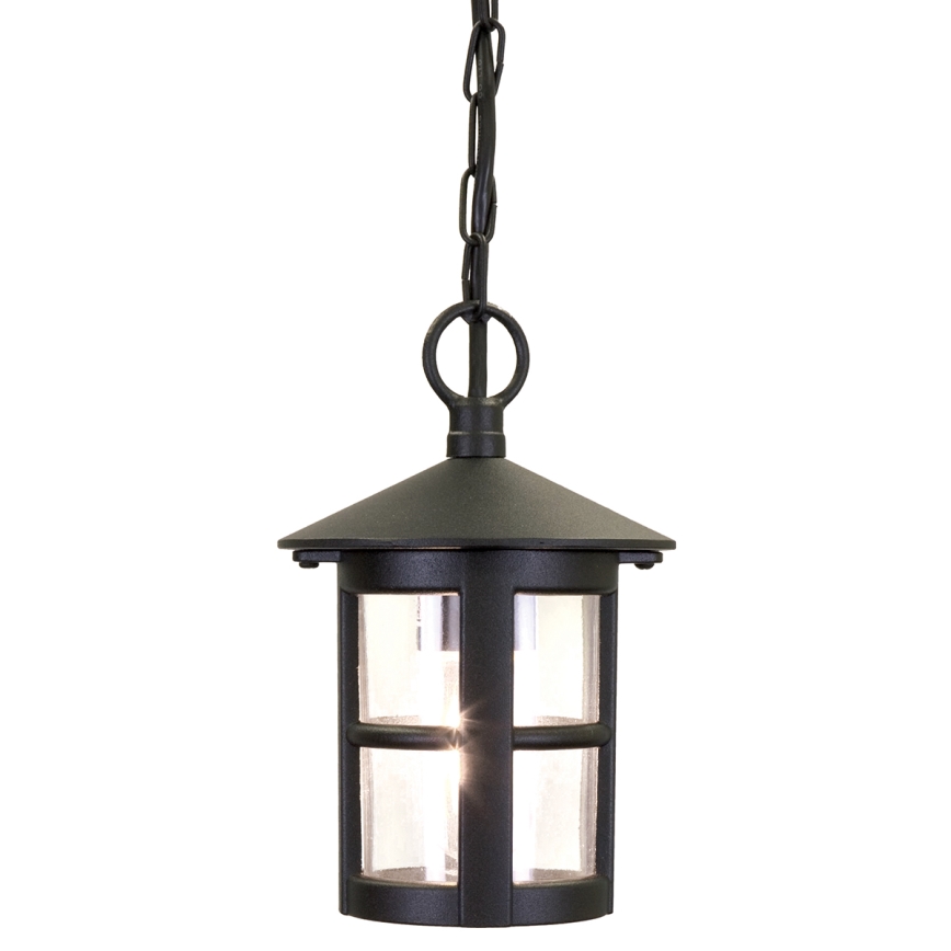 Elstead BL21B-BLACK - Outdoor chandelier HEREFORD 1xE27/100W/230V IP43