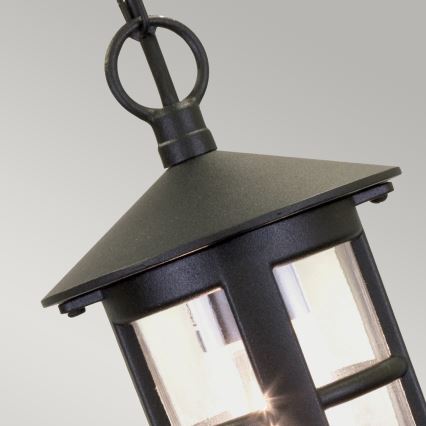 Elstead BL21B-BLACK - Outdoor chandelier HEREFORD 1xE27/100W/230V IP43