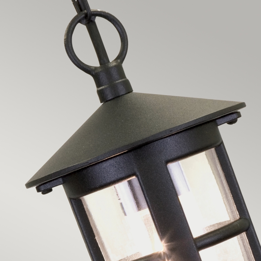 Elstead BL21B-BLACK - Outdoor chandelier HEREFORD 1xE27/100W/230V IP43