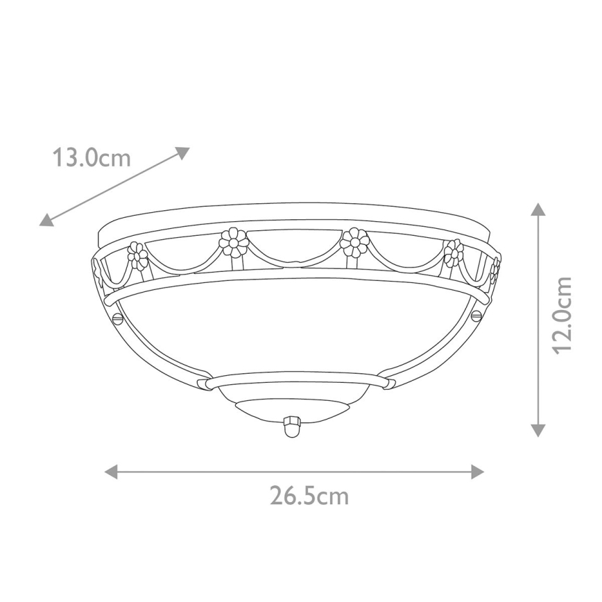 Elstead - Wall light CARISBROOKE 1xE27/60W/230V
