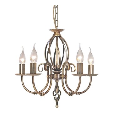 Elstead - Chandelier on a chain ARTISAN 5xE14/60W/230V