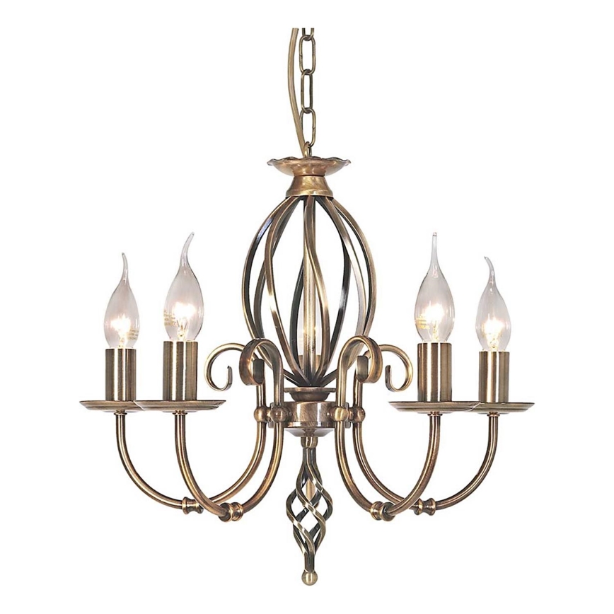 Elstead - Chandelier on a chain ARTISAN 5xE14/60W/230V