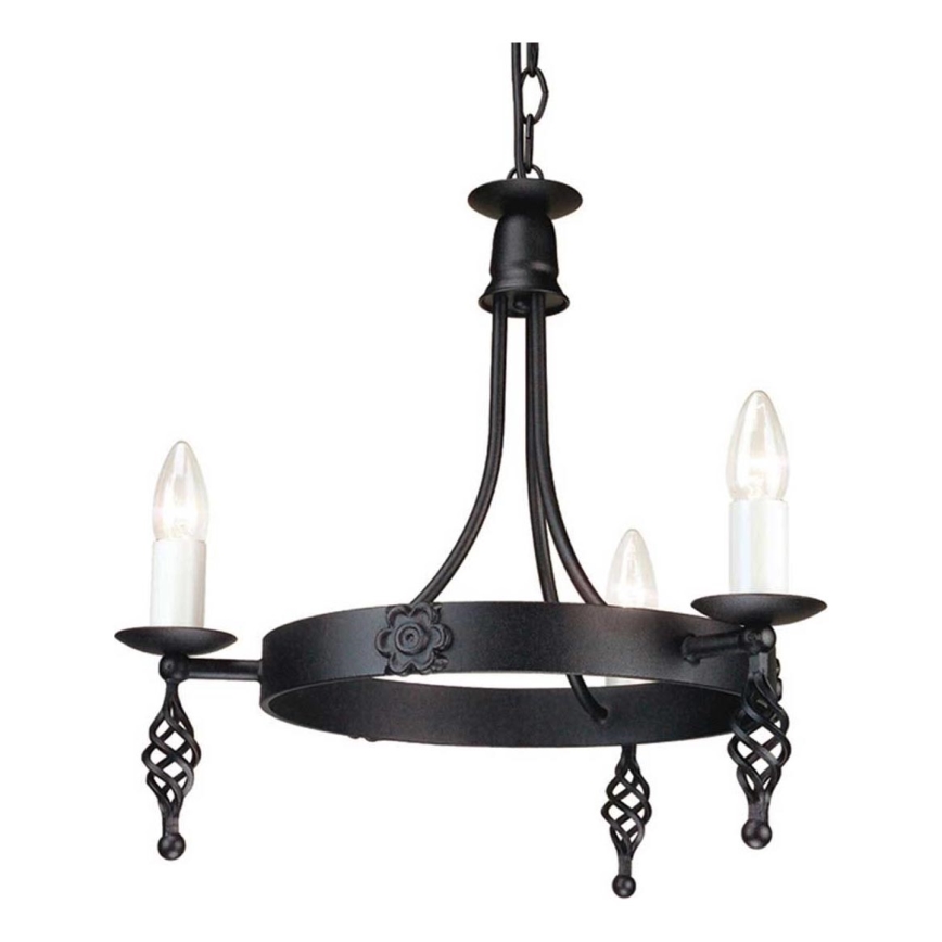 Elstead - Chandelier on a chain BELFRY 3xE14/60W/230V