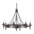 Elstead - Chandelier on a chain WARWICK 6xE14/60W/230V