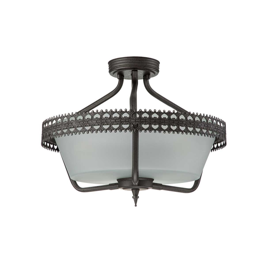 Elstead - Surface-mounted chandelier CROWN 3xE27/60W/230V