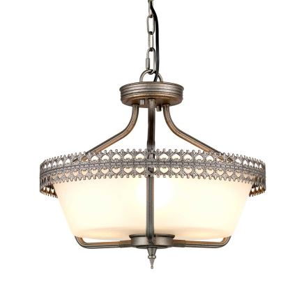 Elstead - Surface-mounted chandelier CROWN 3xE27/60W/230V
