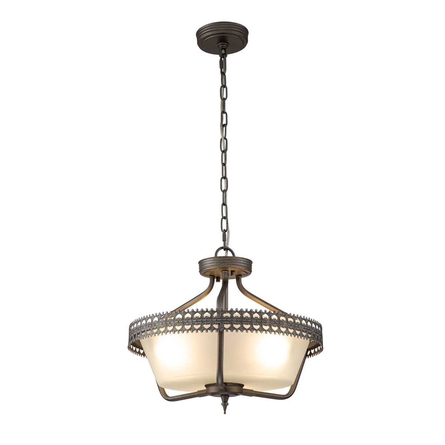 Elstead - Surface-mounted chandelier CROWN 3xE27/60W/230V