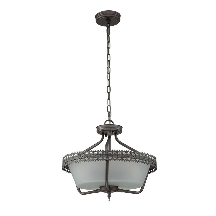 Elstead - Surface-mounted chandelier CROWN 3xE27/60W/230V