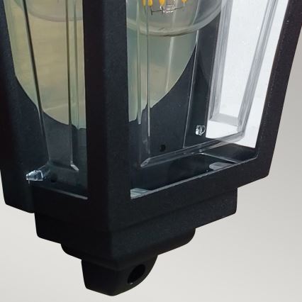 Elstead – DECO LANE Outdoor Wall Light 1x E27/60W/230V IP44, Black