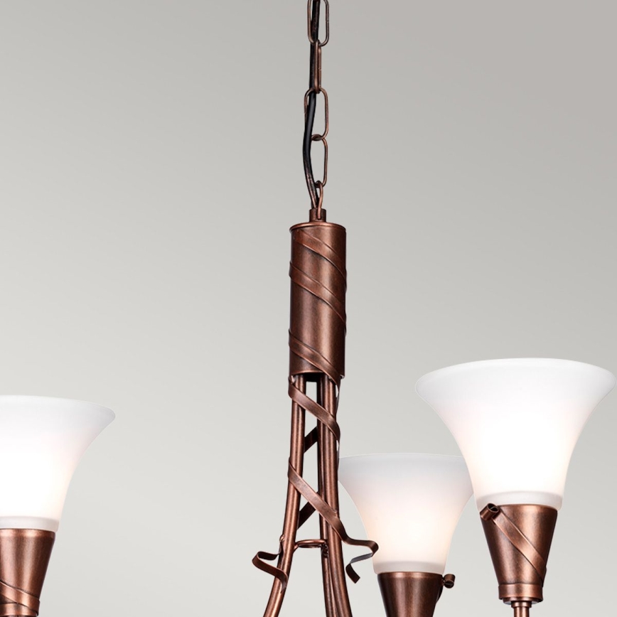 Elstead - Chandelier on a chain EMILY 3xE14/40W/230V