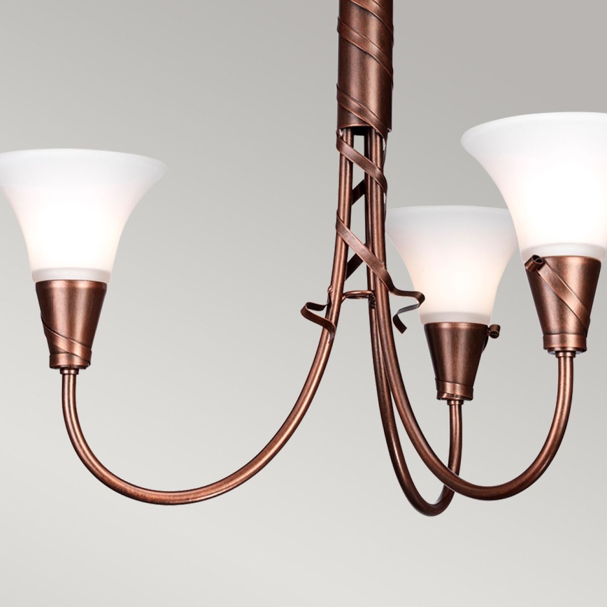 Elstead - Chandelier on a chain EMILY 3xE14/40W/230V