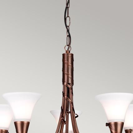 Elstead - Chandelier on a chain EMILY 5xE14/40W/230V