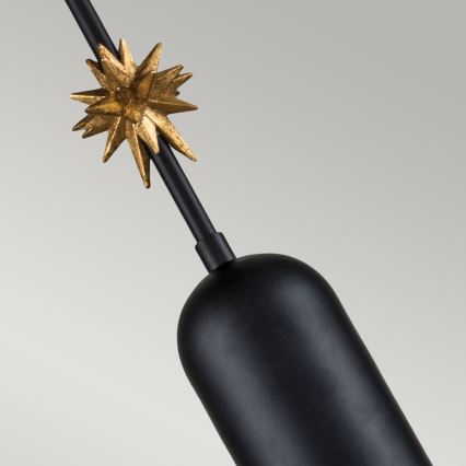 Elstead - Chandelier on a string ETOILE 1xE27/60W/230V d. 17,8 cm black