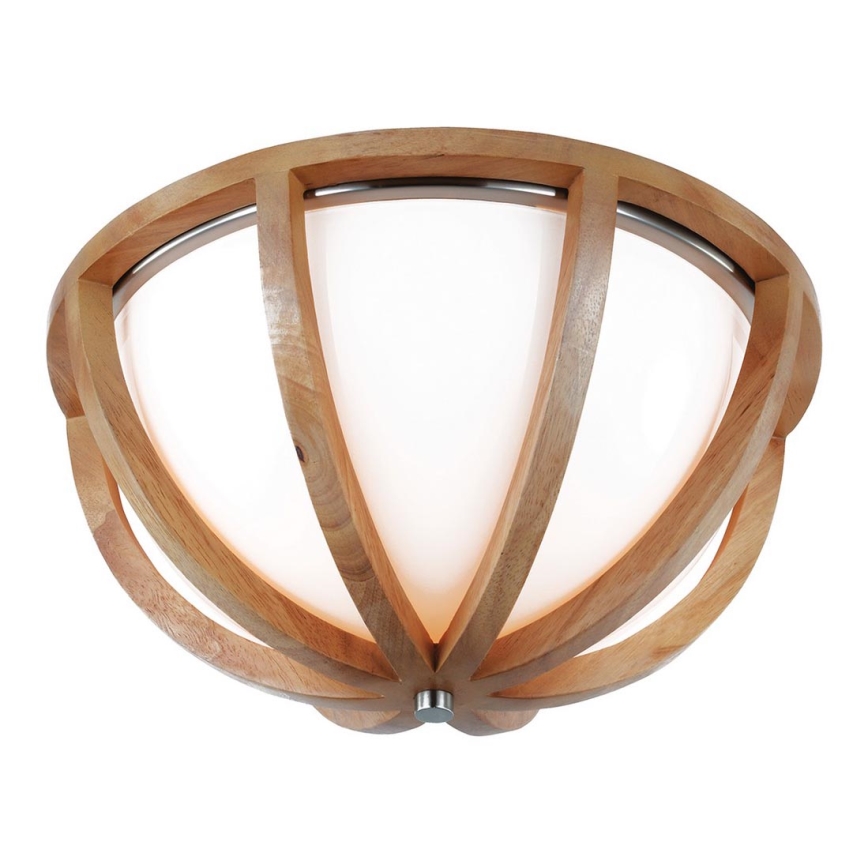 Elstead FE-ALLIER-F-LW - Ceiling light ALLIER 2xE27/60W/230V oak
