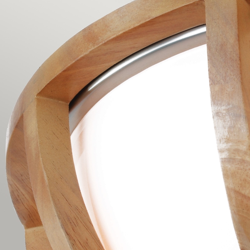 Elstead FE-ALLIER-F-LW - Ceiling light ALLIER 2xE27/60W/230V oak