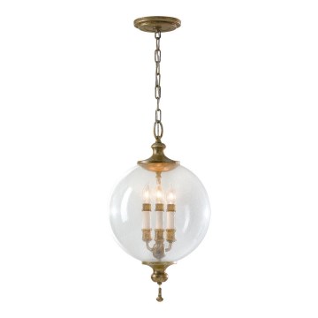 Elstead FE-ARGENTO-P - Chandelier on a chain ARGENTO 3xE14/60W/230V