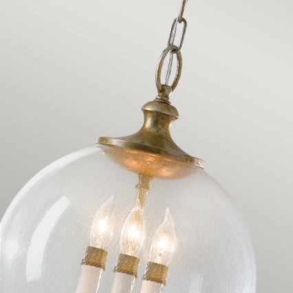 Elstead FE-ARGENTO-P - Chandelier on a chain ARGENTO 3xE14/60W/230V