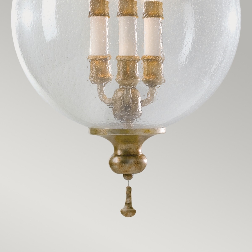 Elstead FE-ARGENTO-P - Chandelier on a chain ARGENTO 3xE14/60W/230V