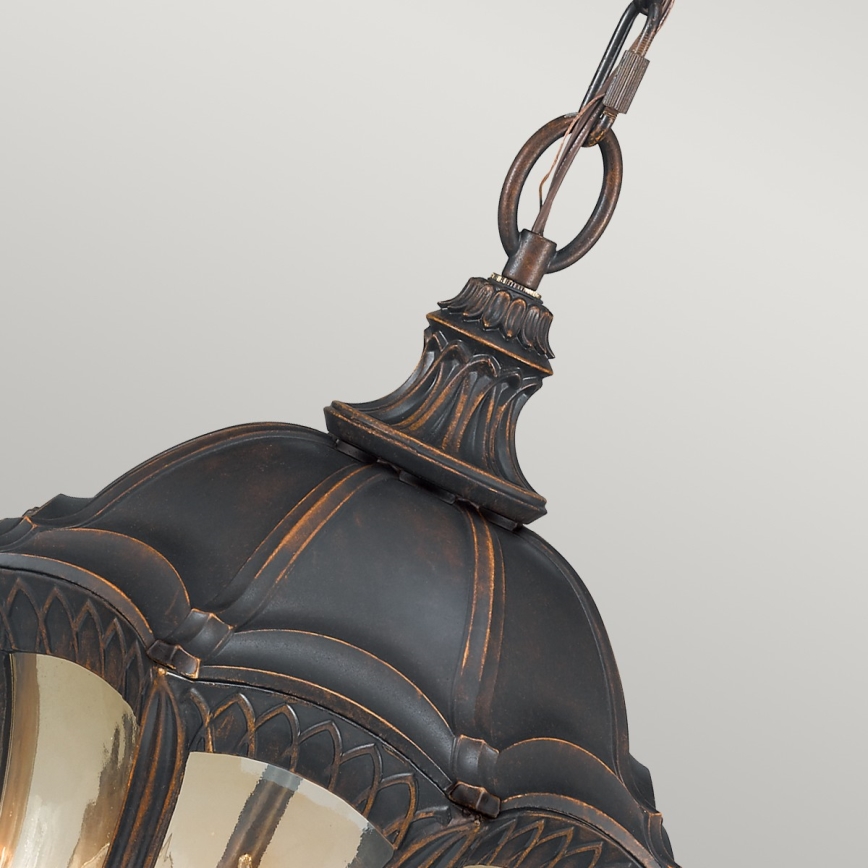 Elstead FE-BATONRG8 - Outdoor chandelier BATON 4xE14/60W/230V IP44