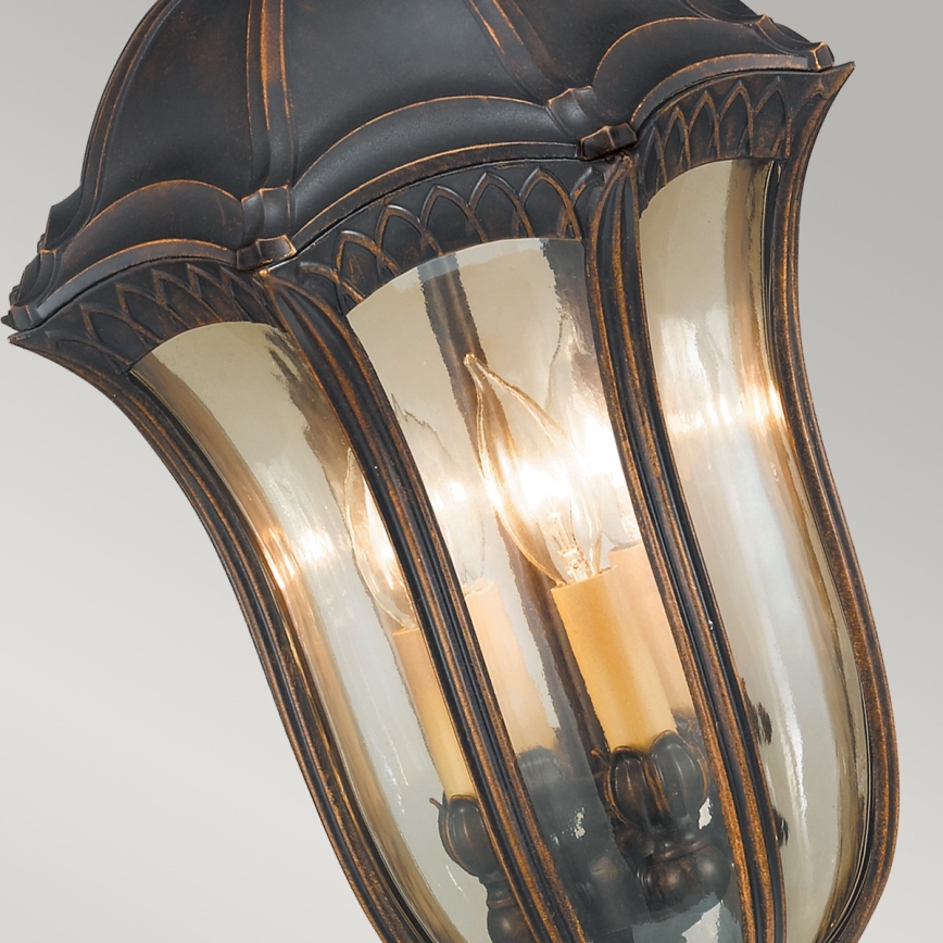 Elstead FE-BATONRG8 - Outdoor chandelier BATON 4xE14/60W/230V IP44