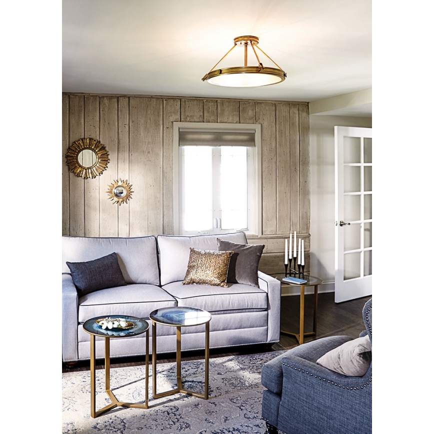 Elstead HK-COLLIER-SF-M - Surface-mounted chandelier COLLIER 4xE14/60W/230V