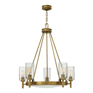 Elstead HK-COLLIER5 - Chandelier on a chain COLLIER 5xE27/100W/230V