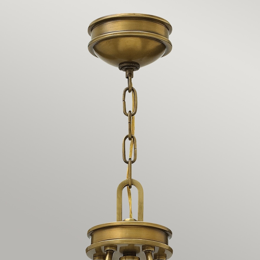 Elstead HK-COLLIER5 - Chandelier on a chain COLLIER 5xE27/100W/230V