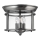 Elstead HK-GENTRY-F-PW - Ceiling light GENTRY 3xE14/40W/230V grey