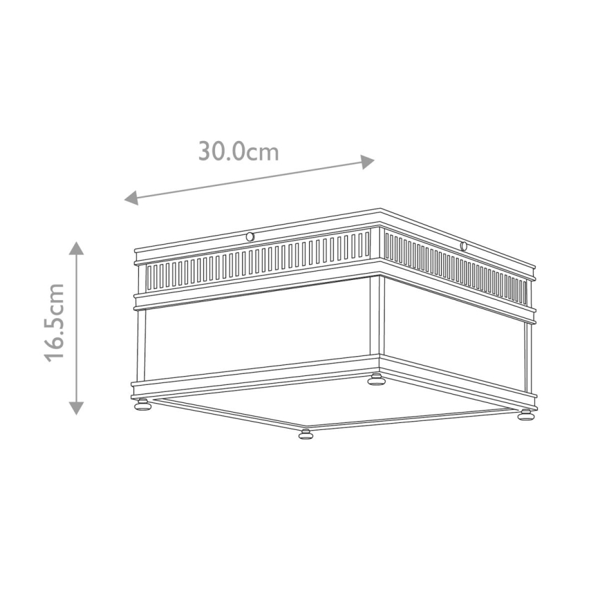 Elstead - Outdoor ceiling light HOLBORN 2xE27/60W/230V IP44