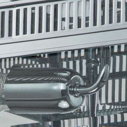 Elstead - Outdoor ceiling light HOLBORN 2xE27/60W/230V IP44 polished chrome