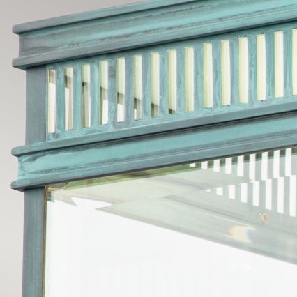 Elstead - HOLBORN Outdoor Ceiling Light 2×E27/60W/230V IP44, Turquoise