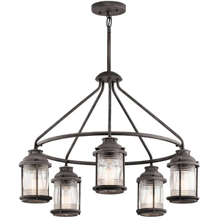 Elstead KL-ASHLANDBAY-5P - Outdoor chandelier ASHLAND 5xE27/60W/230V IP44