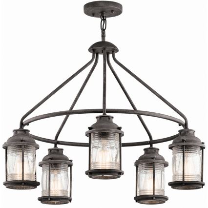 Elstead KL-ASHLANDBAY-5P - Outdoor chandelier ASHLAND 5xE27/60W/230V IP44
