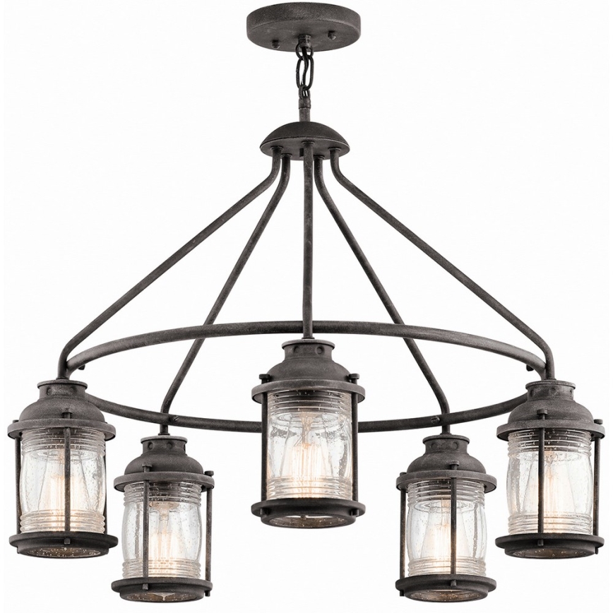 Elstead KL-ASHLANDBAY-5P - Outdoor chandelier ASHLAND 5xE27/60W/230V IP44