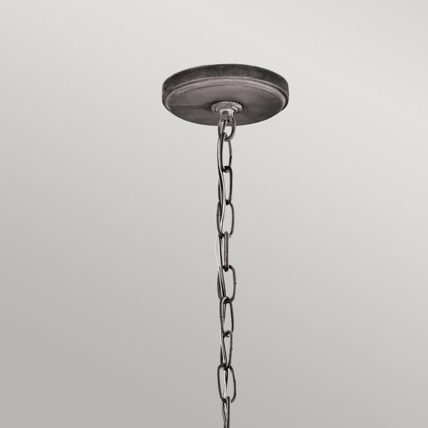 Elstead KL-ASHLANDBAY8-S - Outdoor chandelier ASHLAND 1xE27/60W/230V IP44