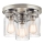 Elstead KL-BRINLEY-F-NI - Ceiling light BRINLEY 3xE27/60W/230V matte chrome