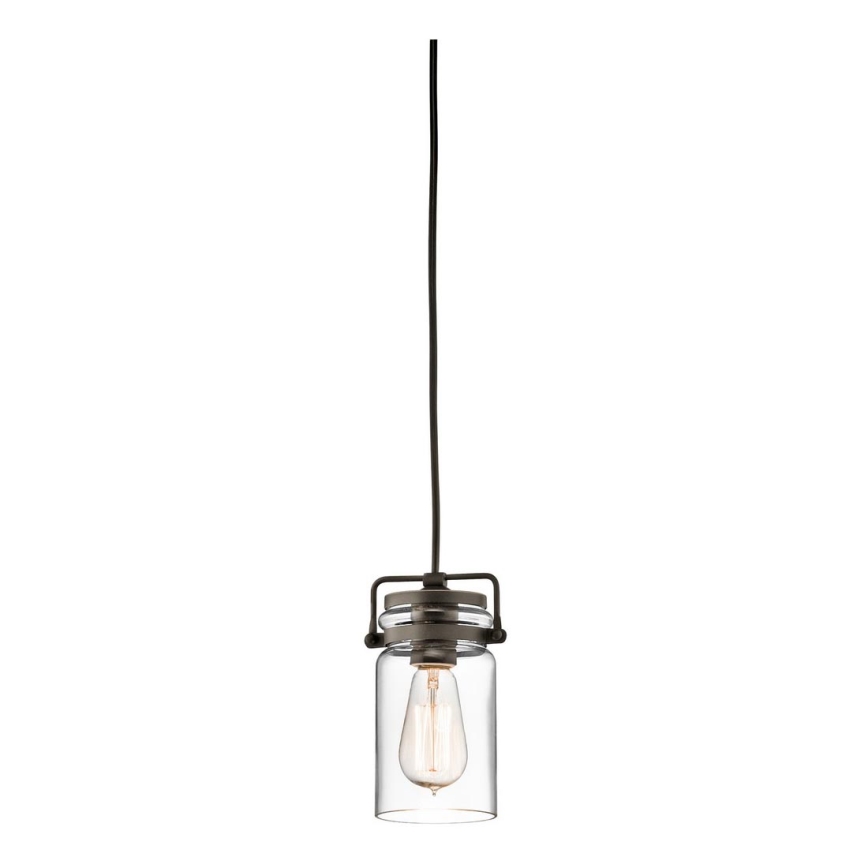 Elstead KL-BRINLEY-MP-OZ - Chandelier on a string BRINLEY 1xE27/60W/230V anthracite