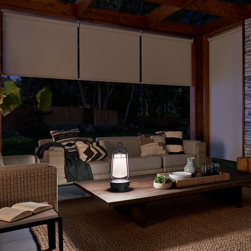 Elstead - Outdoor lamp with a speaker LYNDON 3W/230V IP44 300 mA