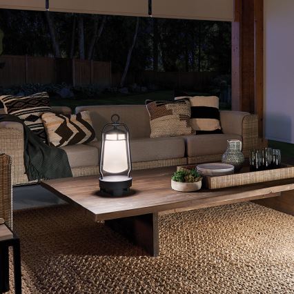 Elstead - Outdoor lamp with a speaker LYNDON 3W/230V IP44 300 mA