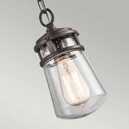 Elstead KL-LYNDON8-S-AZ - Outdoor chandelier LYNDON 1xE27/75W/230V IP44 anthracite