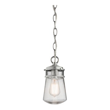 Elstead KL-LYNDON8-S-BA - Outdoor chandelier LYNDON 1xE27/75W/230V IP44 matte chrome