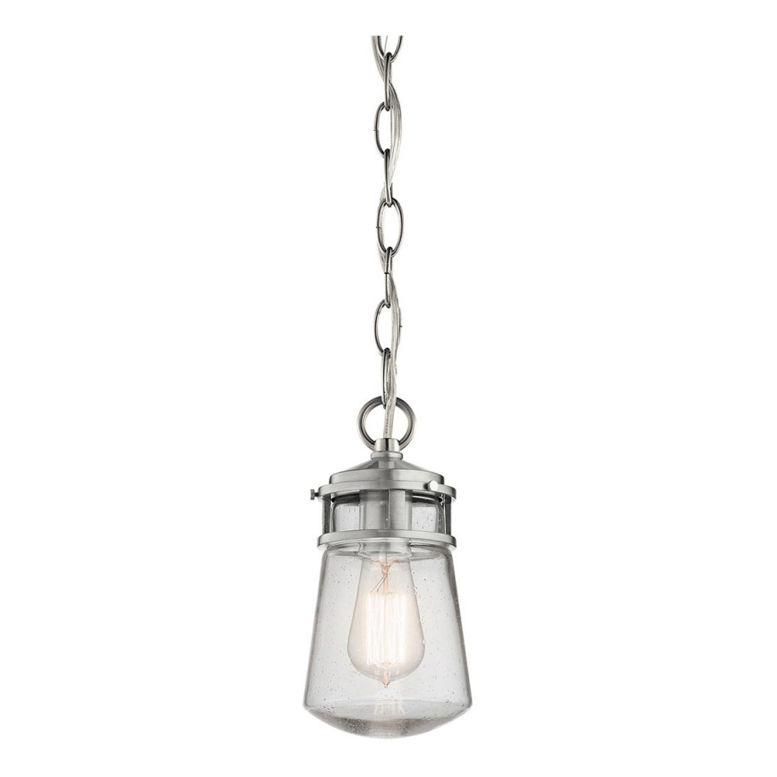 Elstead KL-LYNDON8-S-BA - Outdoor chandelier LYNDON 1xE27/75W/230V IP44 matte chrome