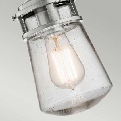 Elstead KL-LYNDON8-S-BA - Outdoor chandelier LYNDON 1xE27/75W/230V IP44 matte chrome