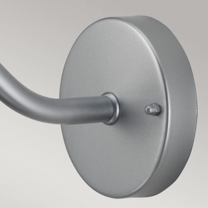 Elstead - Outdoor wall light KLAMPENBORG 1xE27/60W/230V IP44 matte chrome