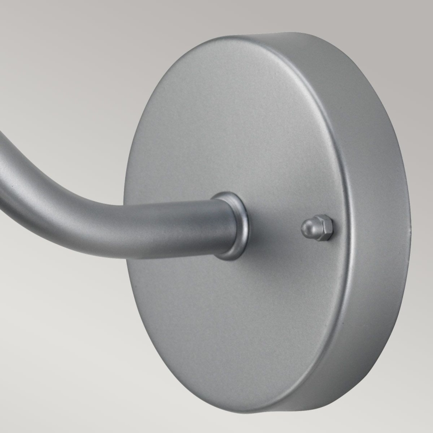 Elstead - Outdoor wall light KLAMPENBORG 1xE27/60W/230V IP44 matte chrome