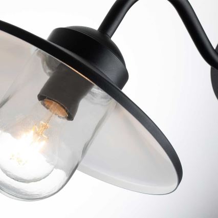 Elstead - KLAMPENBORG Outdoor Wall Light with Sensor, 1xE27/60W/230V, IP44
